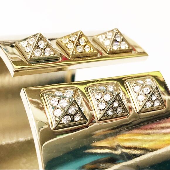 Victoria’s Secret Spike Cuff Hinged Bracelet - Picture 3 of 5